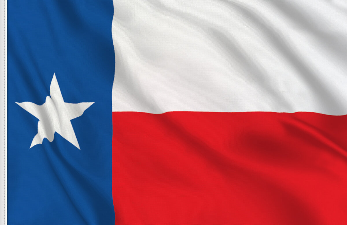 Bandiera Texas in vendita, bandiera del Texas