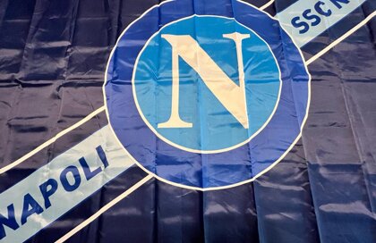 Bandiera SSC Napoli Ufficiale