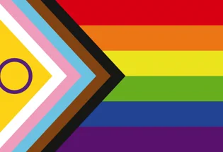 Bandiera Progress Intersex Pride 